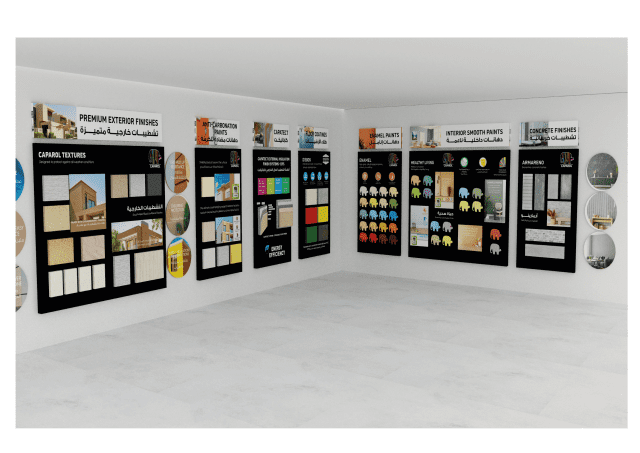 Caparol showroom display 2024-03